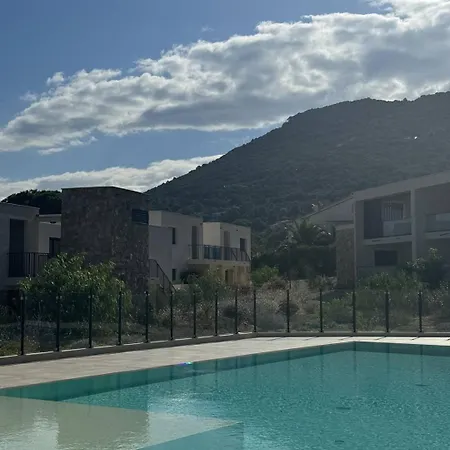 Dans Avec Piscine Lejlighed Calvi (Corsica)